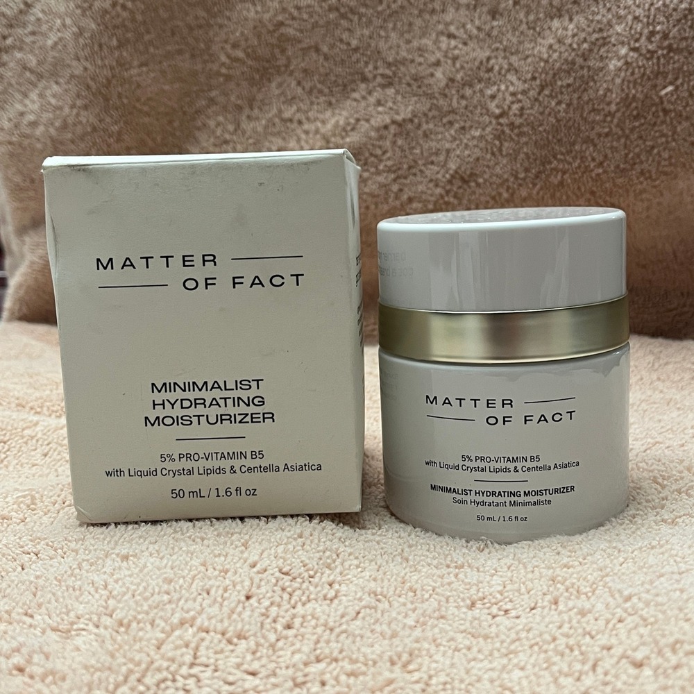 Matter Of Fact Minimalist Hydrating Moisturizer 50mL NIB Clean Luxury Skincare